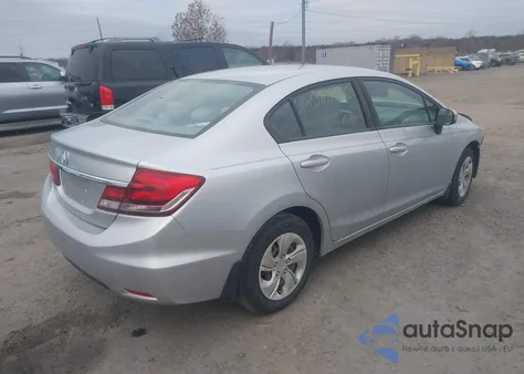 2014 Honda Civic Lx из США, поврежденный, VIN 2HGFB2F50EH559247